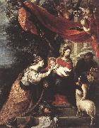 CEREZO, Mateo The Mystic Marriage of St Catherine klj painting
